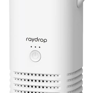 raydrop Portable Mini Air Purifier, Cordless Small HEPA Air Purifier, Personal Desk Air Purifier for Car Travel Bedroom Office Room Dorm, Rechargeable, Aromatherapy (White)